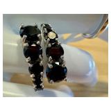 Four Sterling Silver Rings with Beautiful Designs