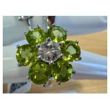 Four Sterling Silver Rings with Beautiful Designs