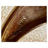 14k Gold Ring with Tanzanite and Diamond Accents