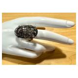 Sterling Silver Rutilated Quartz Ring