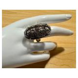 Sterling Silver Rutilated Quartz Ring