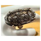 Sterling Silver Rutilated Quartz Ring