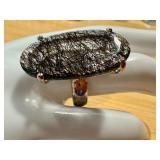 Sterling Silver Rutilated Quartz Ring