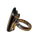 Sterling Silver Rutilated Quartz Ring