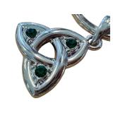 Killarney Crystal Charm Keychain from Ireland