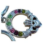 Killarney Crystal Charm Keychain from Ireland