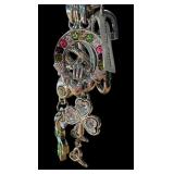 Killarney Crystal Charm Keychain from Ireland