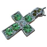 Killarney Crystal Charm Keychain from Ireland