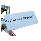Killarney Crystal Charm Keychain from Ireland