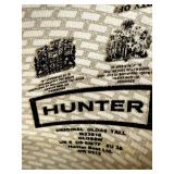 Hunter Original Tall Black Gloss Rain Boots - 6M/7F