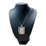 Gems en Vogue II Sterling Silver & Palladium Cameo Pendant with Chain