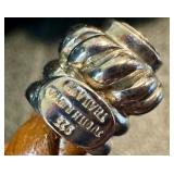 Collection of Jewelry: Bracelet Set, Shell Necklace, and Judith Ripka Leather Necklace