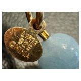 Sterling Silver and Gold Plate Beaded Bracelet Set