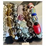 Assorted Collection of Beaded Necklaces and Bracelets