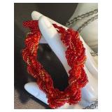 Assorted Collection of Beaded Necklaces and Bracelets