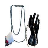 Assorted Collection of Beaded Necklaces and Bracelets