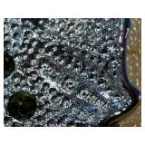 Colorful Crystal Fish Brooch with Rhodium Finish