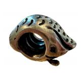 Bronze Owl Bead Charm