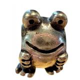 Pandora Sterling Silver Frog and Turtle Charms