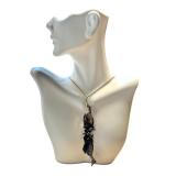 Dragon Pendant with Red Gemstone and 24-inch Chain