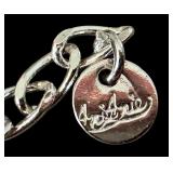 Ani Anie Silver Necklace with Intricate Filigree Design