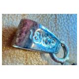 18K Gold Plated Teardrop Pink Agate Pendant