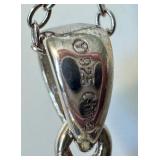 Bella Luce Sterling Silver Pendant with Tanzanite and Simulated Diamonds, 18" Chain