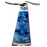 Sterling Silver 925 Blue Stone Earring Set