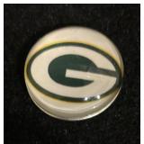 Wisconsin Green Bay Packer Sterling Silver Snap Necklace