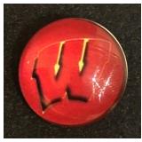 University of Wisconsin Madison Sterling Silver Snap Necklace