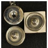 Kansas City Chiefs Football Sterling Silver Snap Necklace