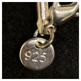 Minnesota Twins Baseball, Wold Hockey and Vikings Football Sterling Silver Snap Necklace