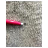 Cozy Light Grey Wool Blend Sweater - Size Small