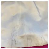 Vintage Saks Fifth Avenue Blue and Cream Formal Dress - Size 8