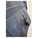 Vintage Midnight Blue Leather Jacket