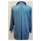 Eileen Fisher Silk/Spandex Shirt Set - Size S