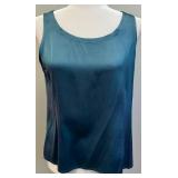 Eileen Fisher Silk/Spandex Shirt Set - Size S