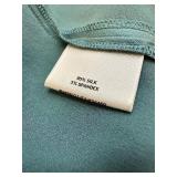 Eileen Fisher Silk/Spandex Shirt Set - Size S