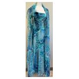 Retro Long Dress by Shannon Rodgers for Jerry Silverman - Size 10
