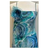 Retro Long Dress by Shannon Rodgers for Jerry Silverman - Size 10