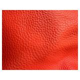 Furla Coral Pebble Leather Two-Strap Handbag with Gold Hardware