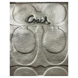 Coach Gold Embossed Signature Gallery Leather Tote Bag