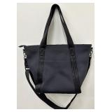 Citi Collective Black Medium Tote with Handles and Detachable Strap