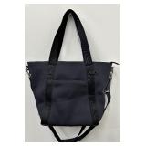 Citi Collective Black Medium Tote with Handles and Detachable Strap
