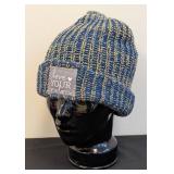 Love your Melon Blue and Yellow Knit Beanie