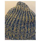 Love your Melon Blue and Yellow Knit Beanie