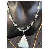 Gorgeous Green and Blue Tone Fashion Jewelry