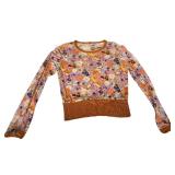 Missoni Floral Silk Dress and Top Ensemble Made in Italy - Vintage