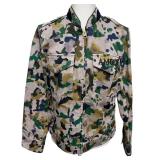 Zadig & Voltaire Camo Print Jacket with Amour Pocket Detail