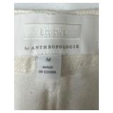 Anthropologie Etienne Linen Pants with Pom-Pom Trim - Size M